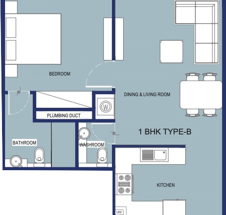 Luxury 1 Bedroom Apartment with Balcony | Garnet by Siroya Dubai South
