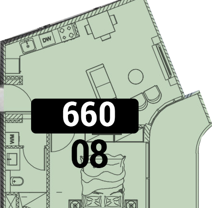 Modern 1 Bedroom Apartment on Floor 6 | Manarina by Zenith Dubai South