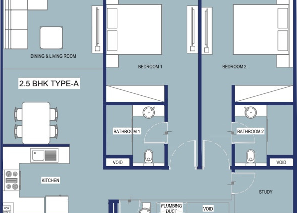 Luxury 2 Bedroom Apartment on Floor 5 | Garnet by Siroya Dubai South Unit 505